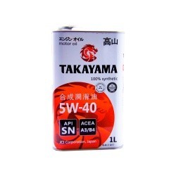 Takayama 5W-40 A3B4 SN/CF 1л